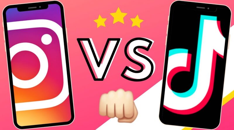 Instagram ou tiktok